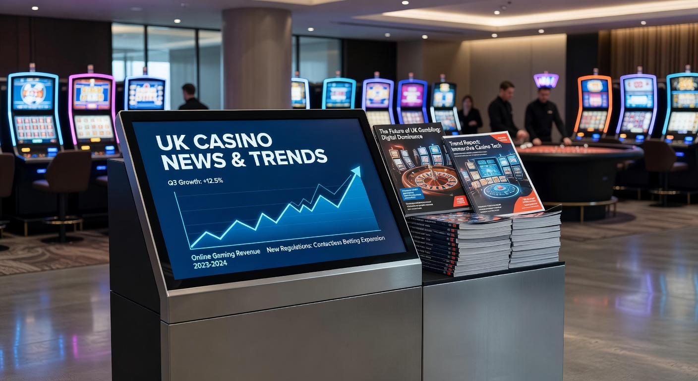 Digital interface of an online casino platform displaying slots and betting options, highlighting the allure for UK players