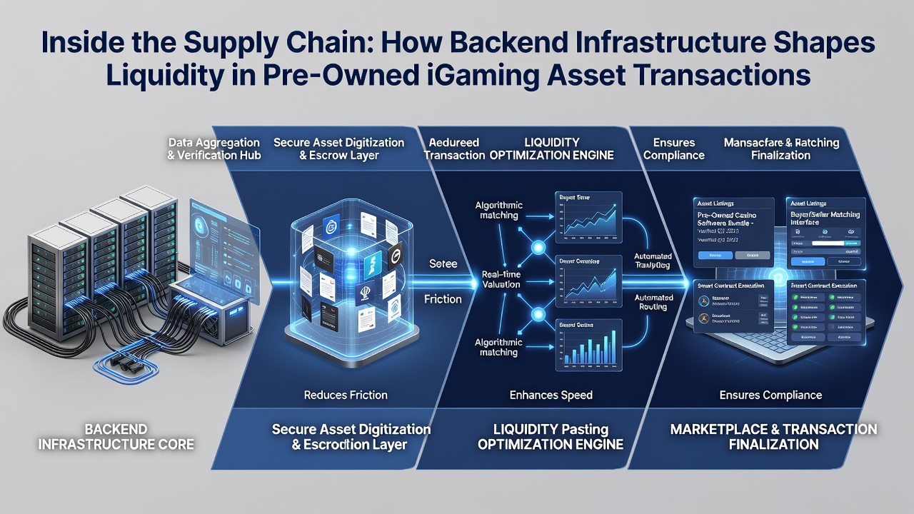 Technical team reviewing backend code and server architecture during iGaming asset evaluation