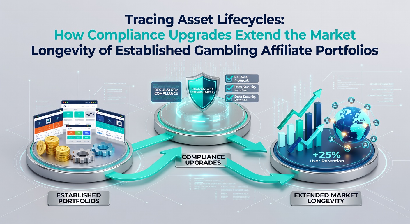 Established gambling affiliate portfolios undergoing compliance upgrades to extend market lifespan